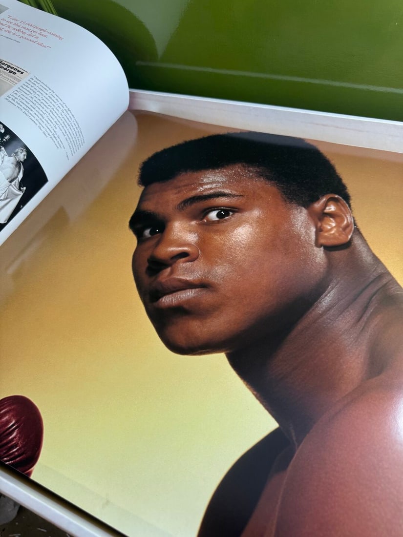 Muhammad Ali Gold Leaf Hardback Signed Book `Goat`By Taschen- Weighes 34KGs! - 12