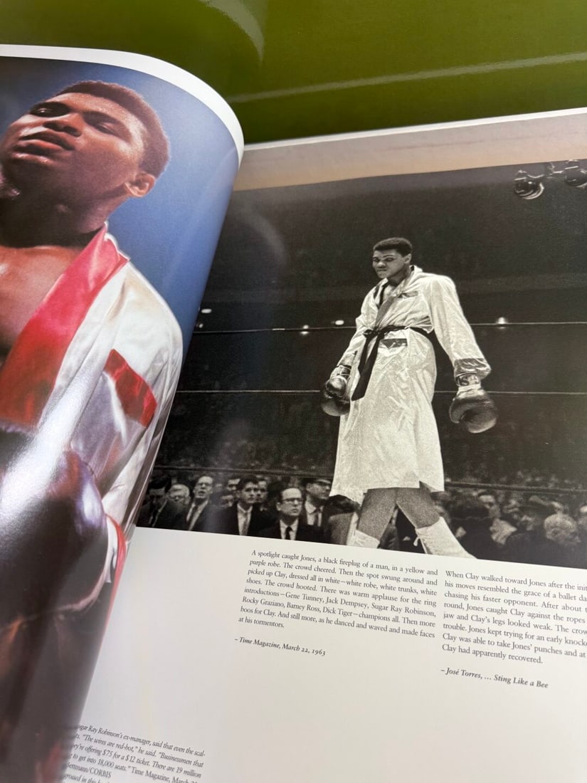 Muhammad Ali Gold Leaf Hardback Signed Book `Goat`By Taschen- Weighes 34KGs! - 7