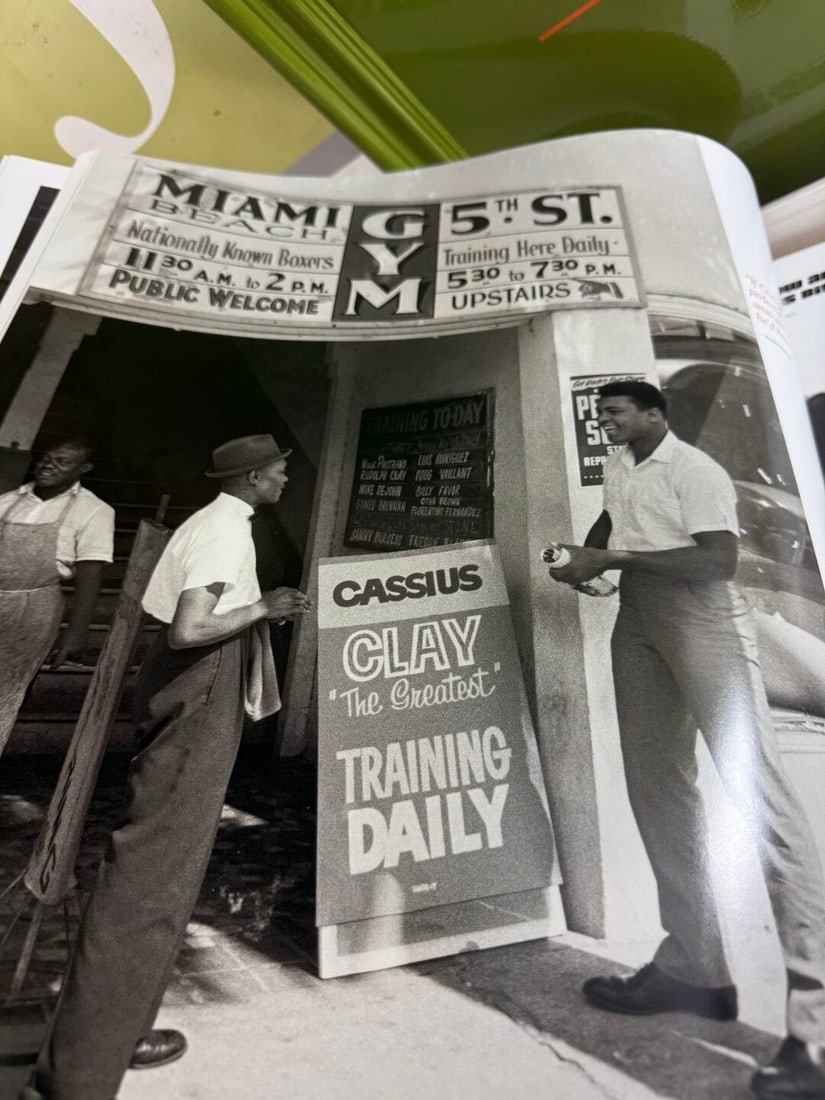 Muhammad Ali Gold Leaf Hardback Signed Book `Goat`By Taschen- Weighes 34KGs! - 9