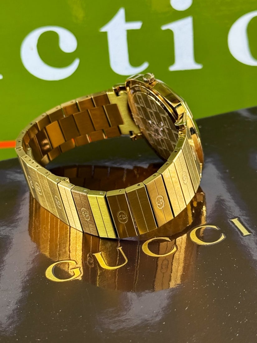 Gucci Grip Gold Watch, 38mm YA157409 - 7