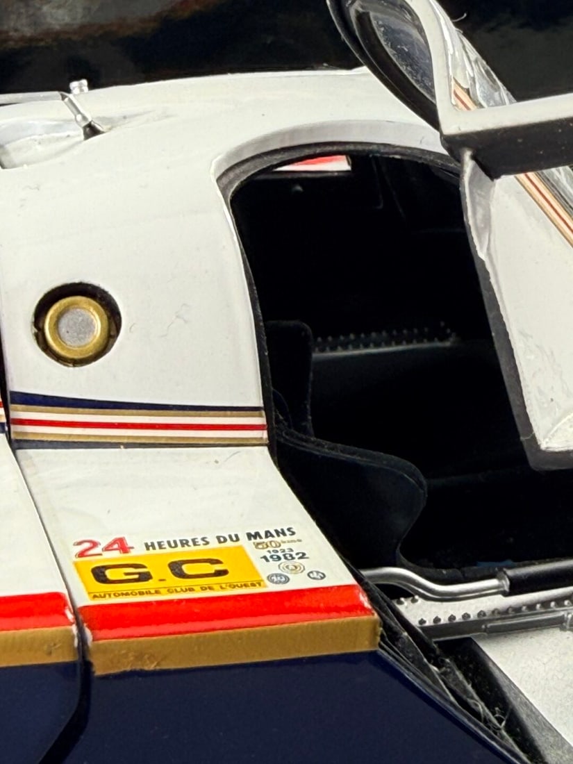 Ltd Edition 1:18 scale Porsche 956L, by Minichamps, Signed by Derek Bell and Jacky Ickx. - 5