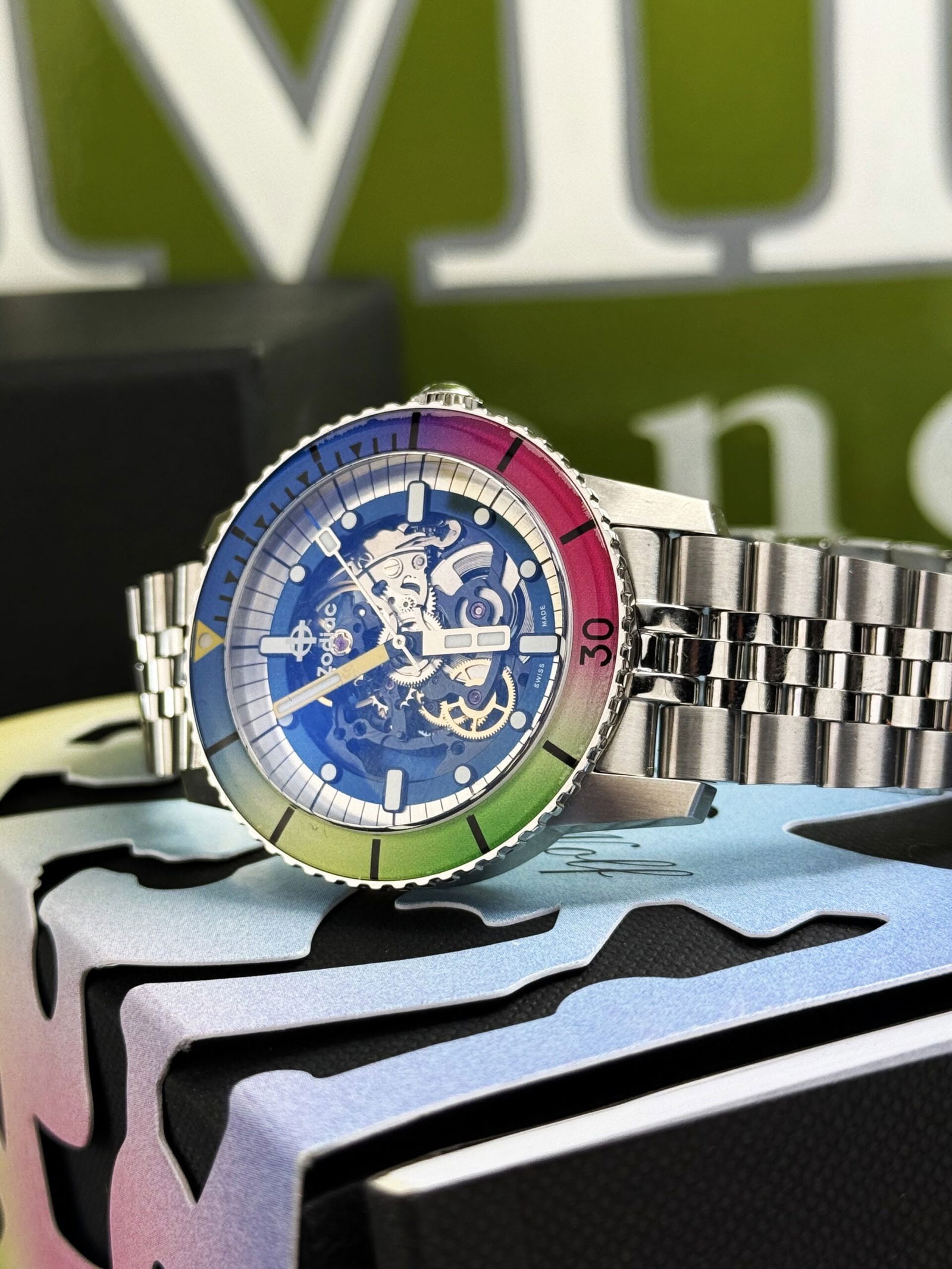 Gent`s Zodiac Automatic-Super Sea Wolf Exhibition Edition - 4