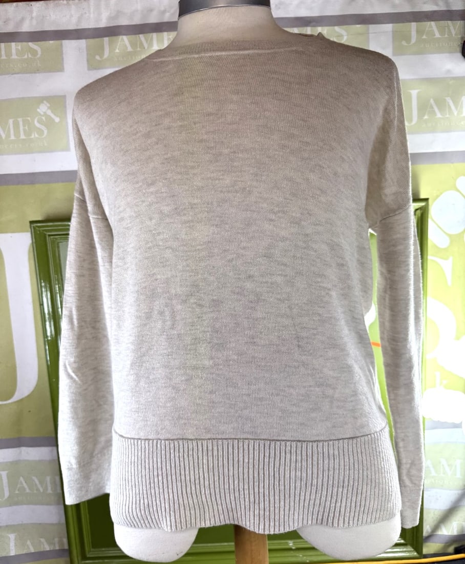 The White Company Ladies White Label Thin Summer Jumper - 6