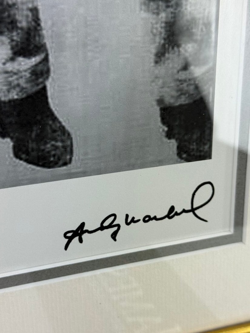 Andy Warhol-(1928-1987) Elvis Numbered Lithograph 77/100 - 3