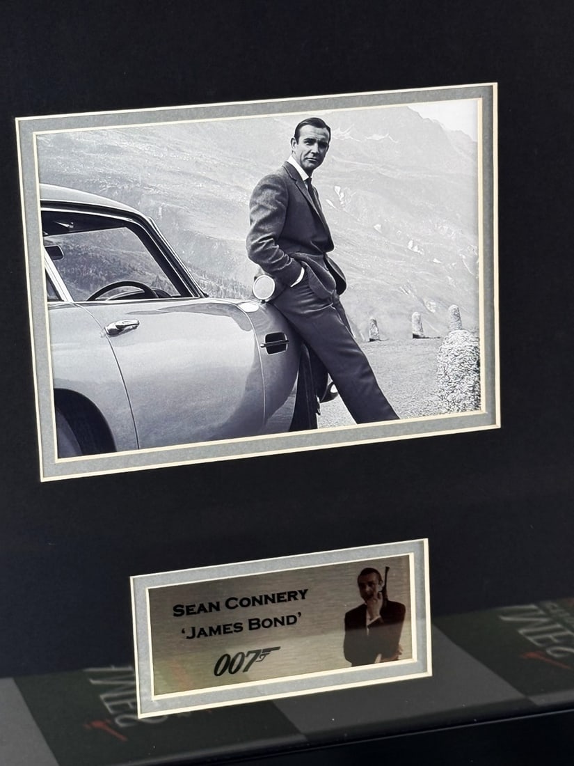 James Bond 007 Interest A Sean Connery Signed Autograph Montage. - 3