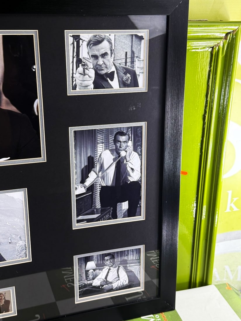 James Bond 007 Interest A Sean Connery Signed Autograph Montage. - 4