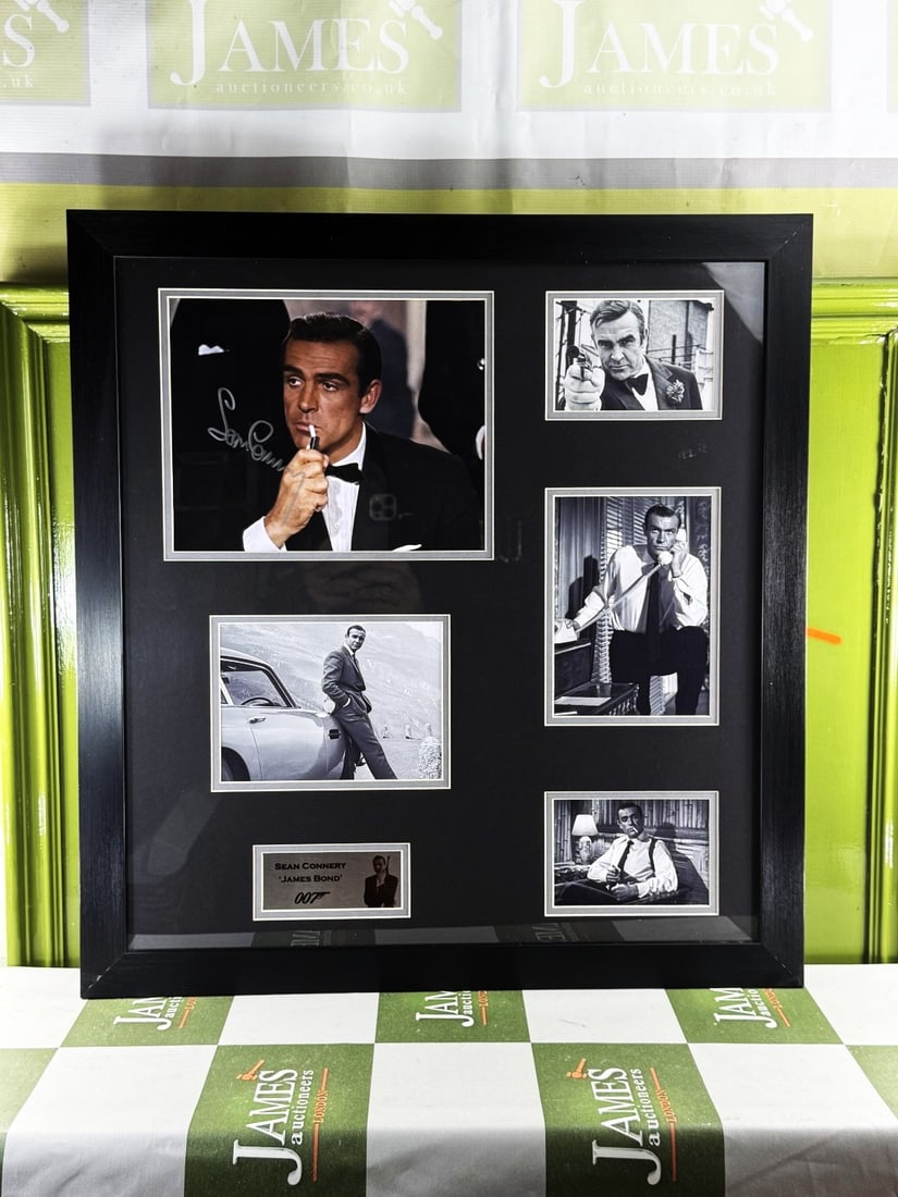 James Bond 007 Interest A Sean Connery Signed Autograph Montage. - 5
