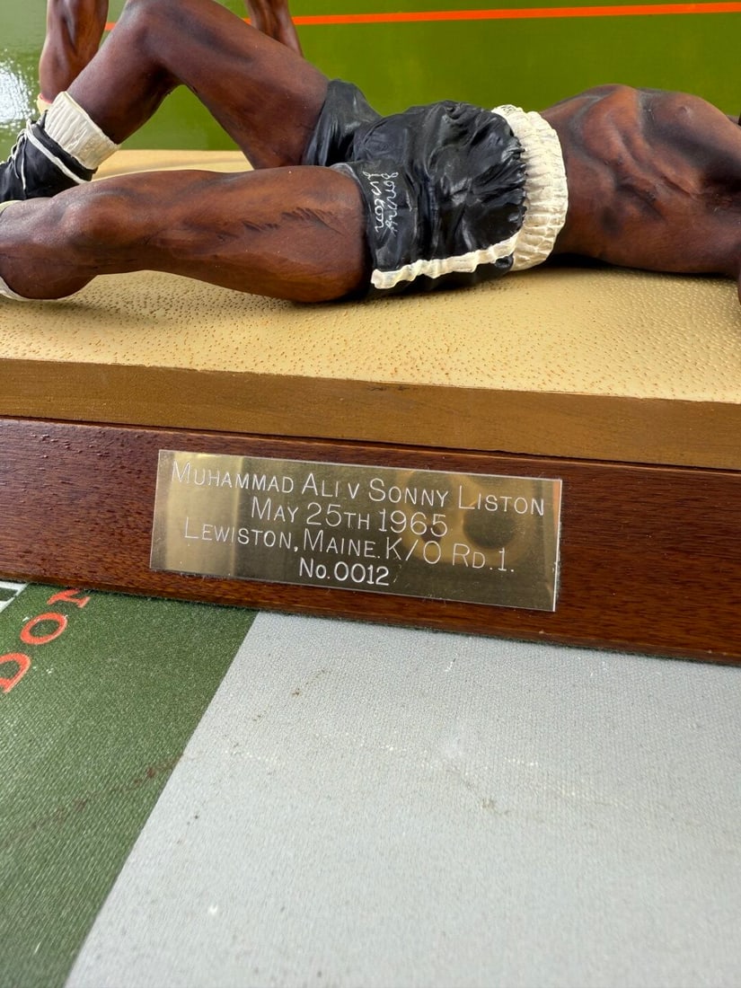 Muhammad Ali Vs Sonny Liston Heavyweight Boxing Champion The Art Of Sport By Endurance-Super Rare Ex - 2