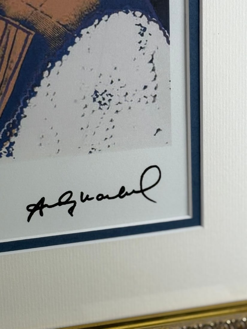 Andy Warhol-(1928-1987) Elizabeth Classic Numbered Lithograph # 85/100 - 4