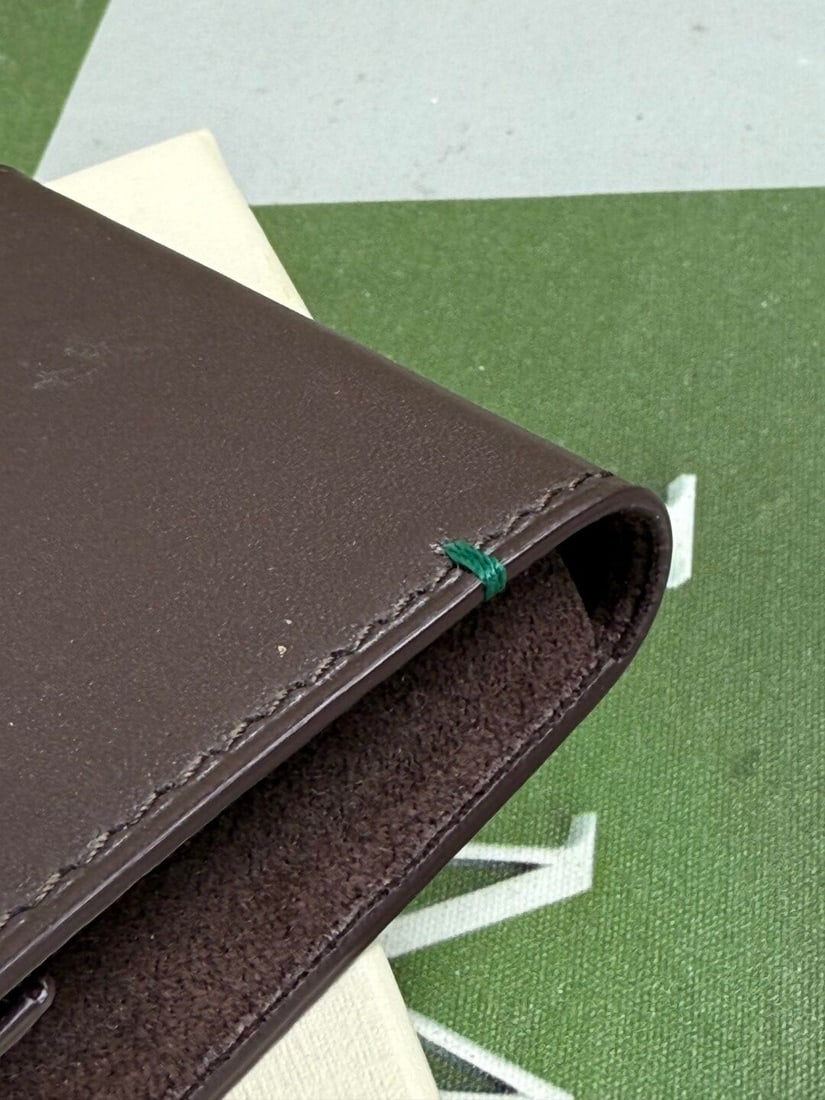 Official Rolex Merchandise Swirl Platinum Ballpoint Pen and Watch Travel Wallet Set - 8