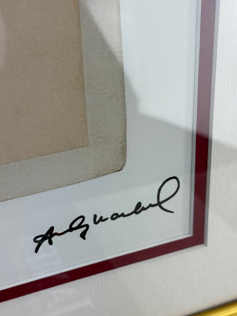 Andy Warhol-(1928-1987) `Pink Sam` Numbered Lithograph #19/100 - 4