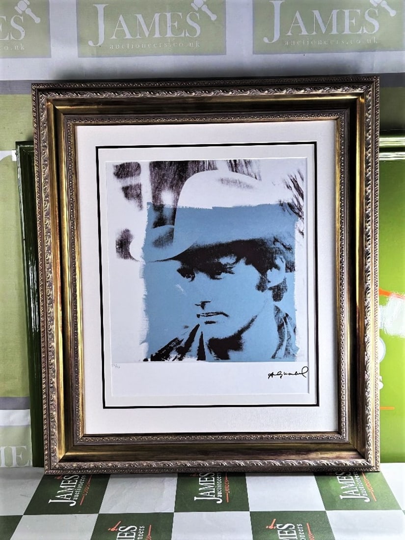Andy Warhol (1928-1987) Dennis Hopper Numbered Lithograph (1 of 8)