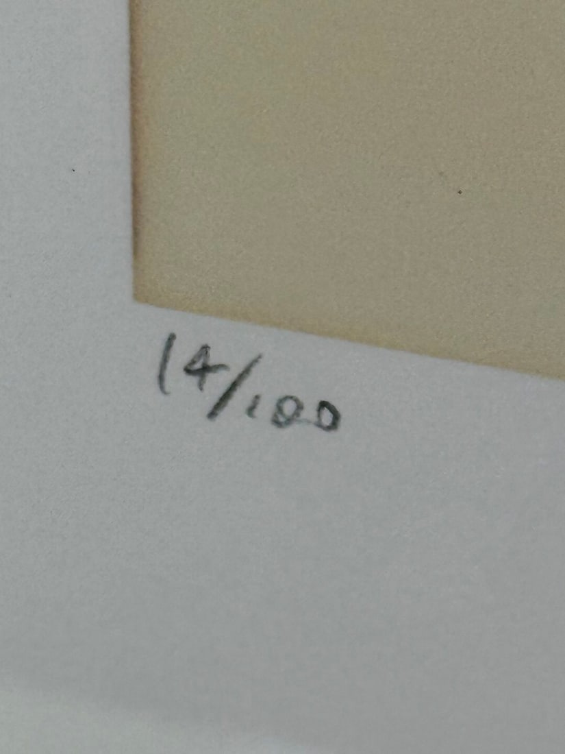 Andy Warhol-(1928-1987) `Pink Sam` Numbered Lithograph # 14/100 - 3