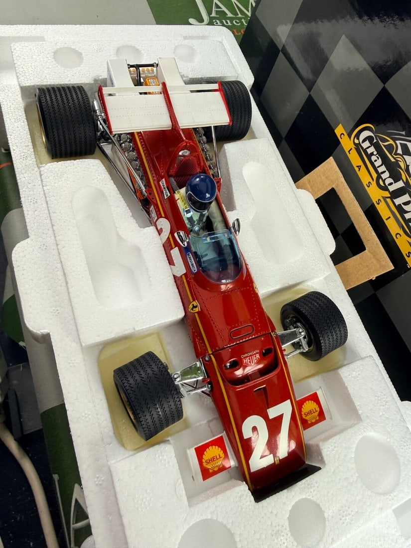 Exoto 1:18 97064 1970 Ferrari 312B 1970 GP Belgium Jacky Ickx #27-Super rare! - 3