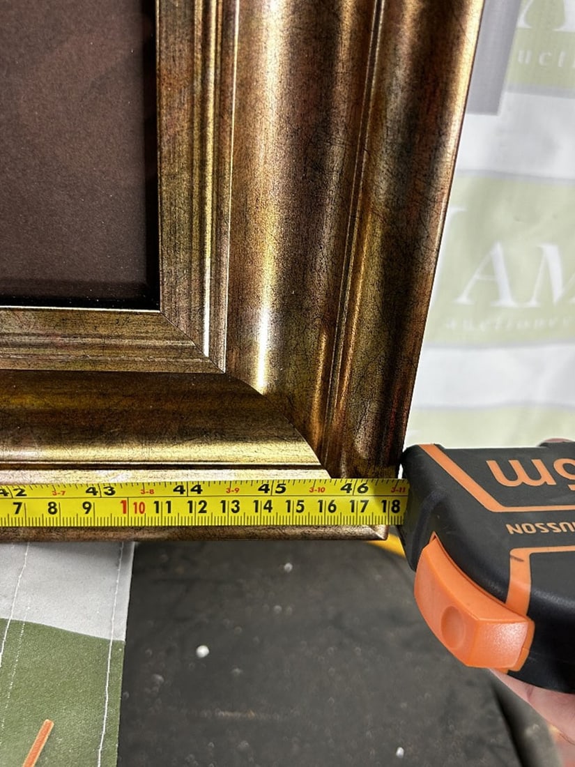 Muhammad Ali Signed Montage Everlast Glove/Picture and Dipped Gold Face Cast - 8