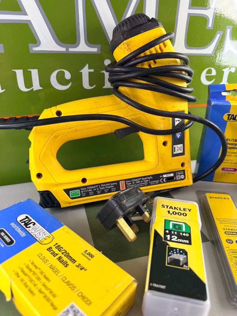 Stanley Nail Gun With Large Selection of New Nails - 2