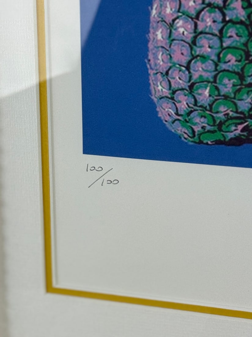 Andy Warhol (1928-1987) Pineapple Numbered Lithograph 100/100 - 7