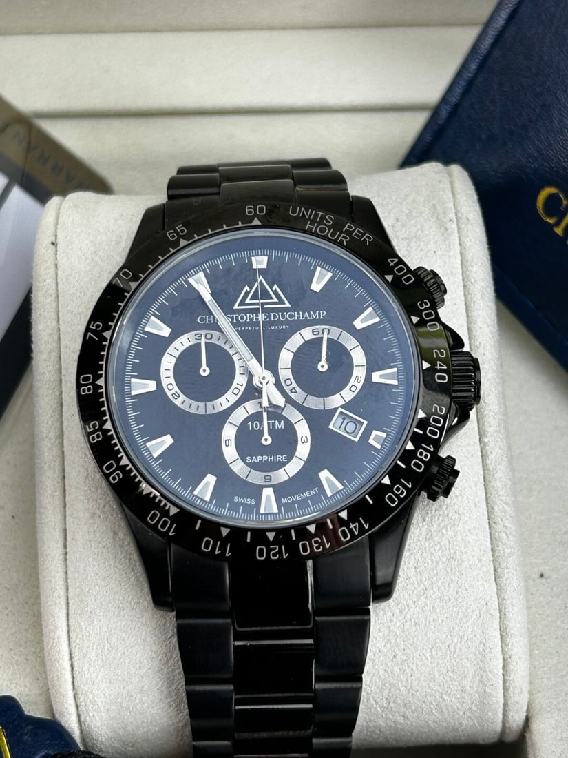 Christophe Duchamp Swiss Movement Grand Mont Gents Watch Ref CD7101-2 - 2