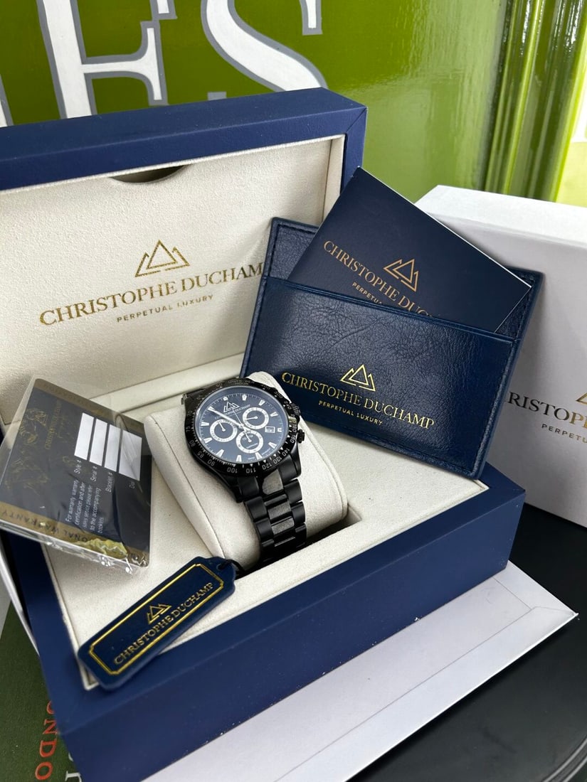 Christophe Duchamp Swiss Movement Grand Mont Gents Watch Ref CD7101-2 - 4