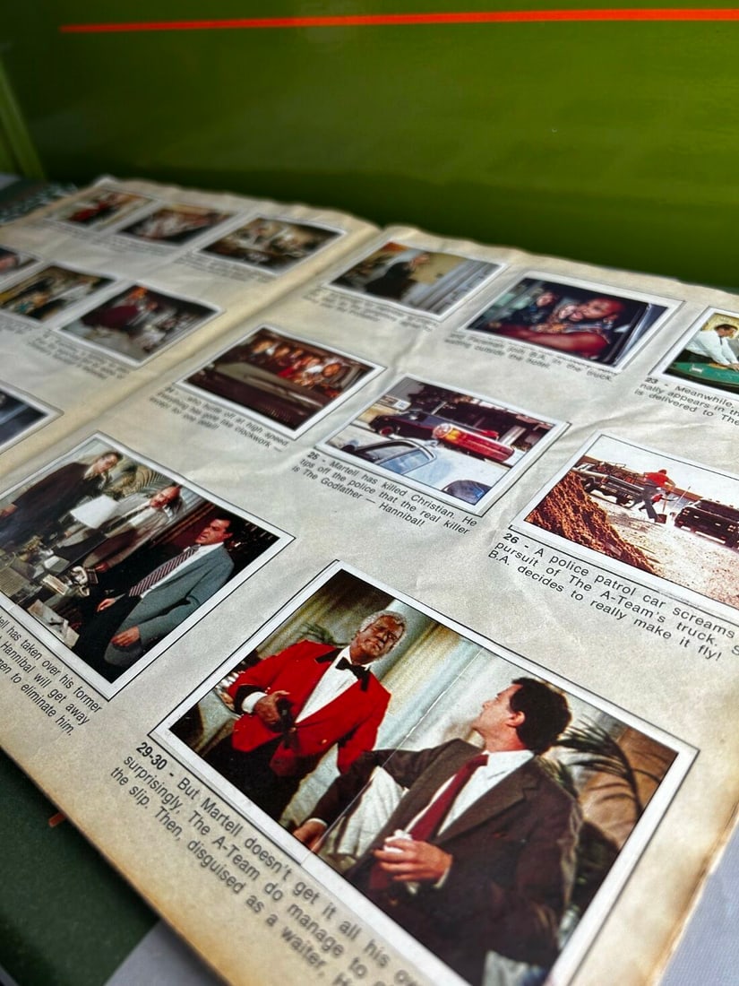 Panini The A-Team Complete Sticker Album 1983 - 3