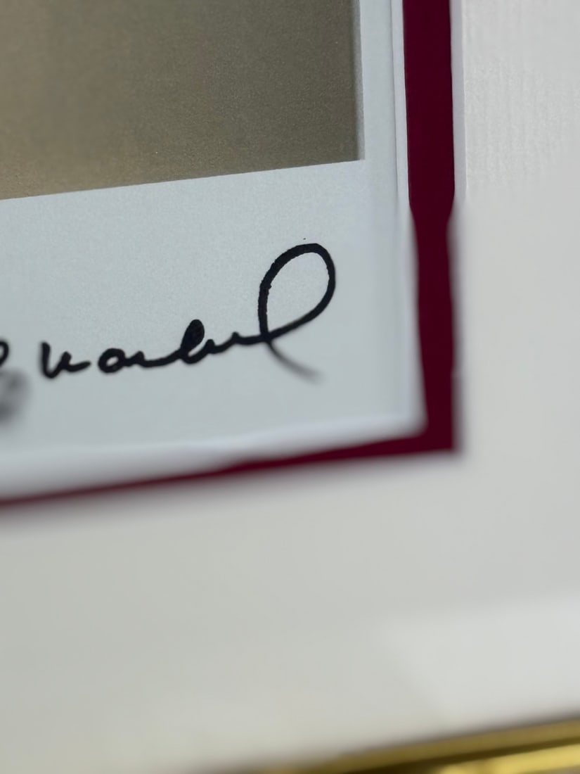 Andy Warhol-(1928-1987) Marilyn Monroe Numbered Lithograph 81/100 - 4