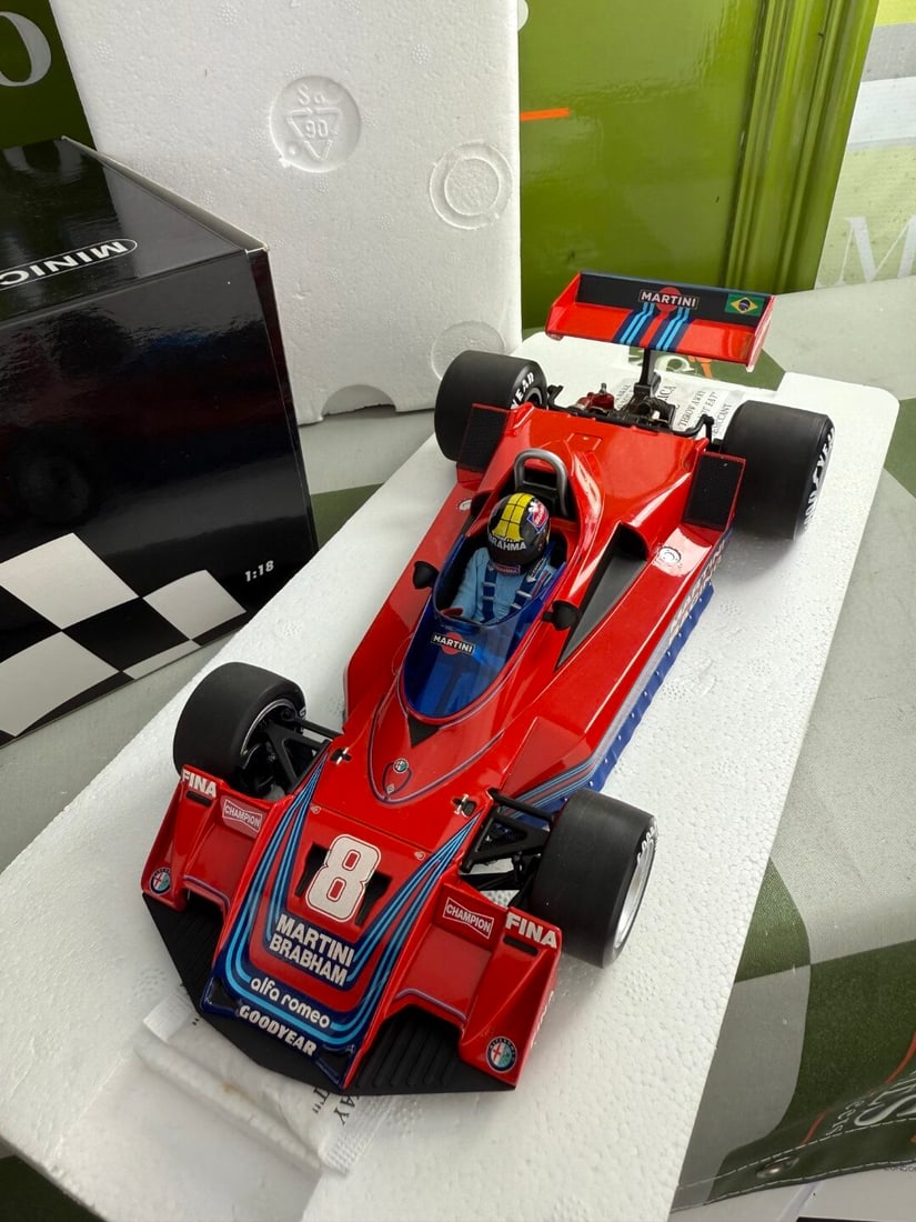 Minichamps 1:18 Brabham Alfa Romeo 1977 Ltd Edition 650Pcs. - 7