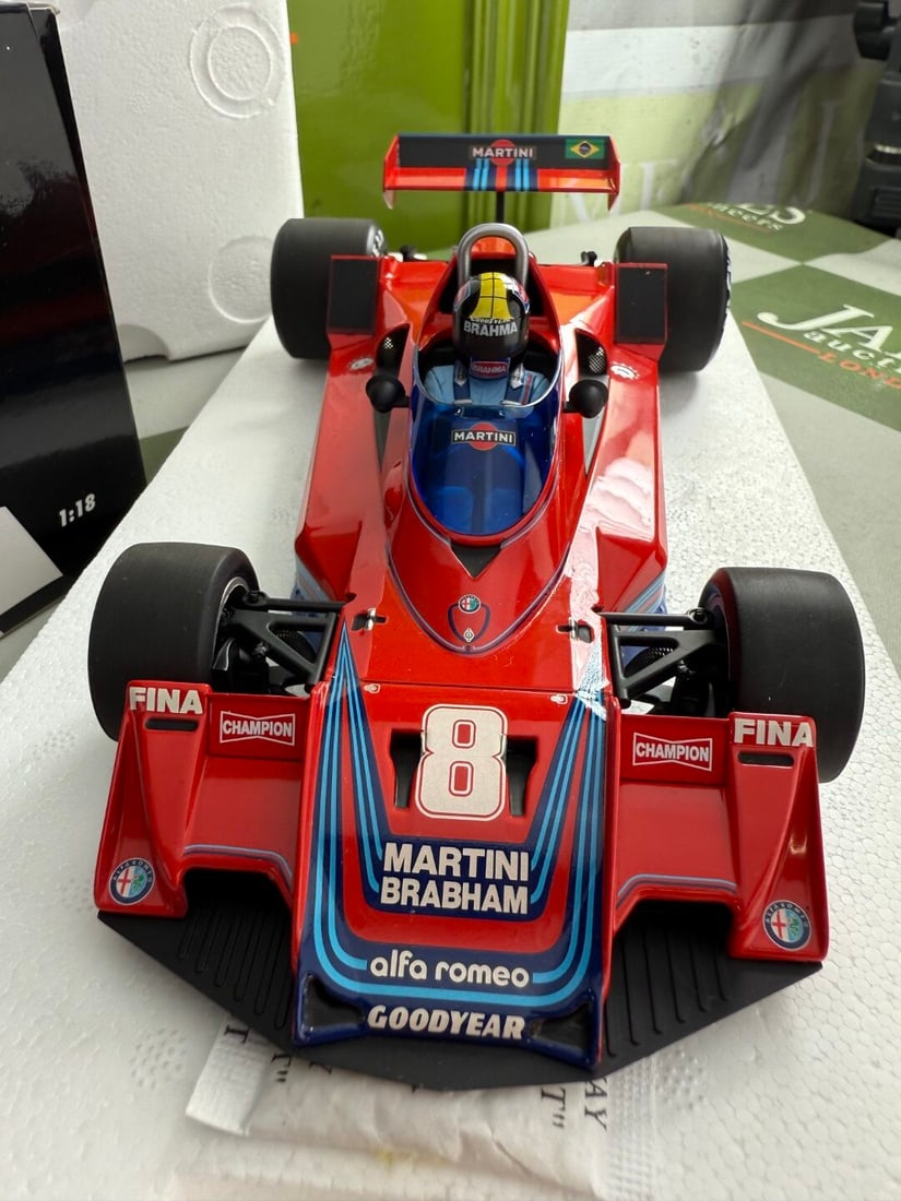 Minichamps 1:18 Brabham Alfa Romeo 1977 Ltd Edition 650Pcs. - 8