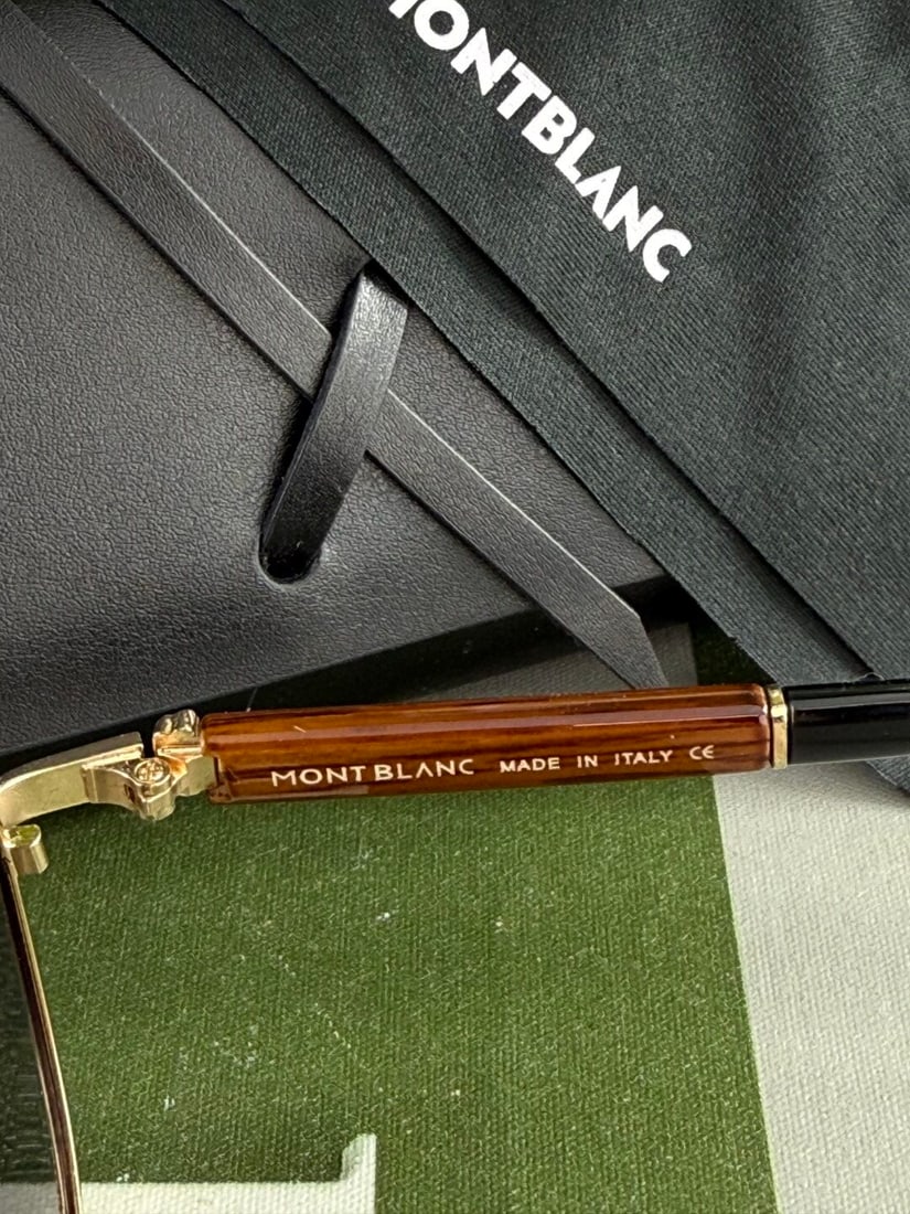 MontBlanc Wayfairer Type Gold Plated MB19910 Sunglasses - 2