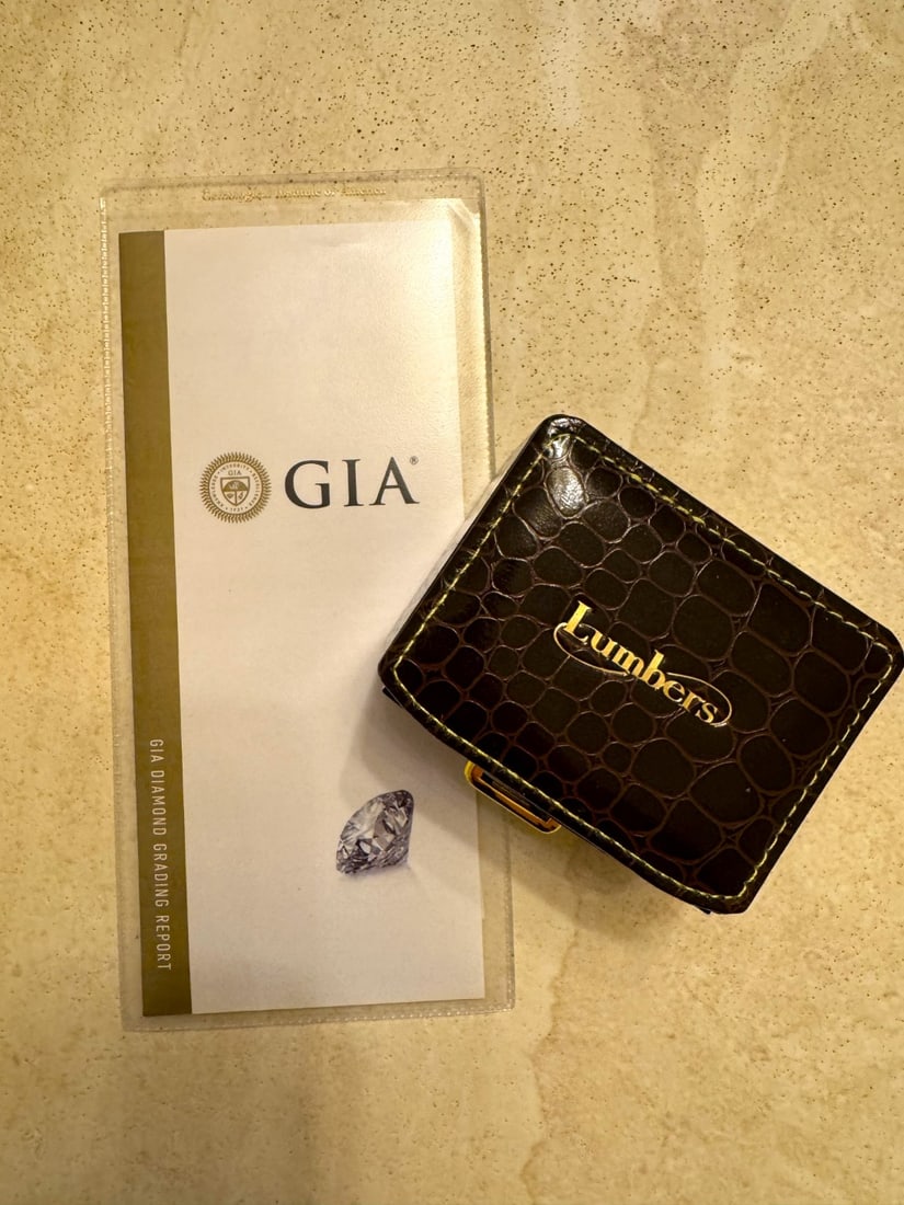 A Stunning Ladies 3.61 Carat H Color Vs1-GIA Certificated Diamond & Platinum Mount - 2