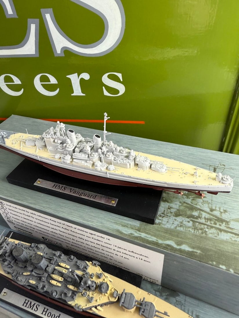 Collection of Atlas Legendary Warships WWII- British Ships - 5