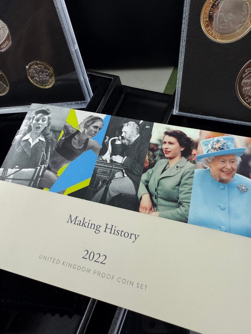 The Royal Mint 2022 Making History Edition Of Coinage /COAs Etc - 2