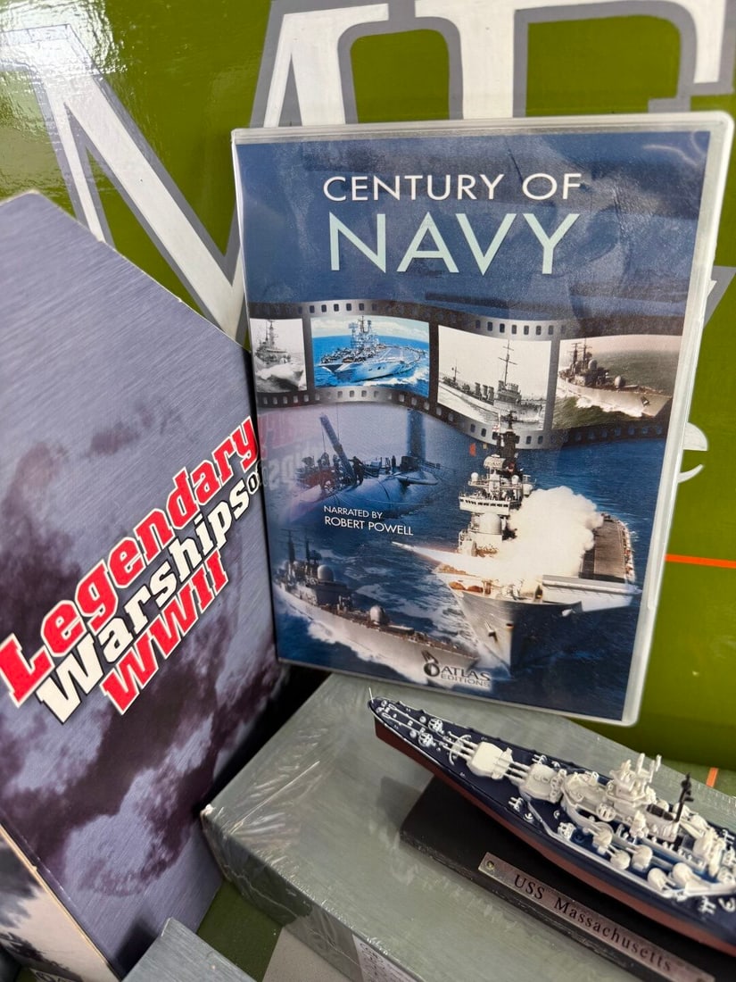 Collection of Atlas Legendary Warships WWII- Japanese/USA Ships - 6