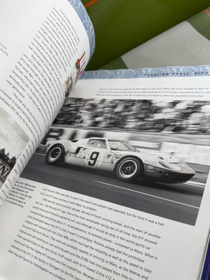 Le Mans Motor Racing Large Hardback Book - 4