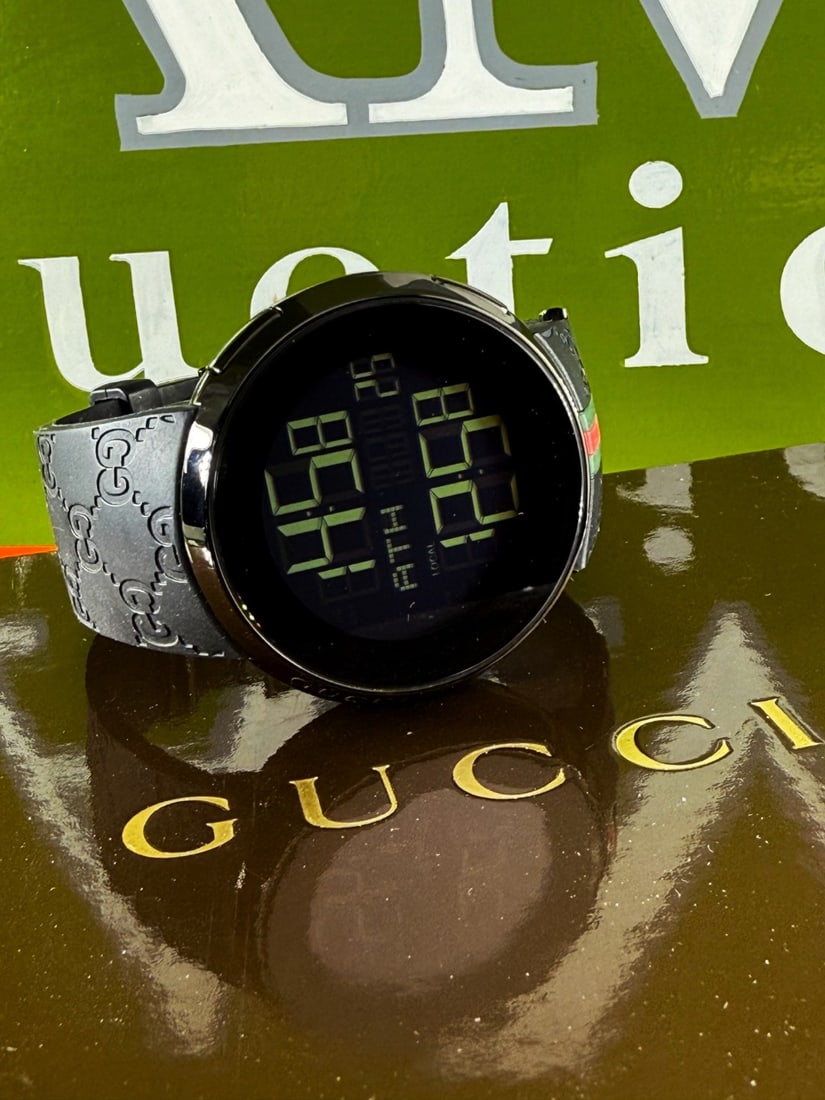 Gucci Vintage 114-2 Digital-Monogram Gucci Original Belt Edition - 6