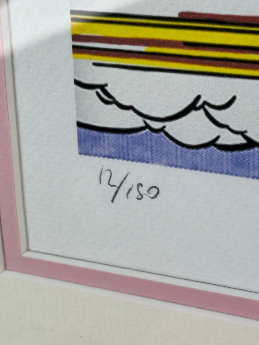 Roy Lichenstein (1923-1997) `Wham` #12/150 - 5