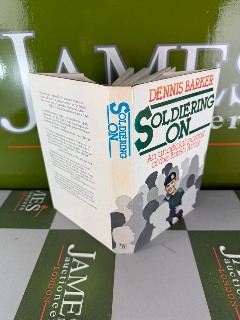 `Soldering On` By Dennis Barker Hardback Edition. - 2