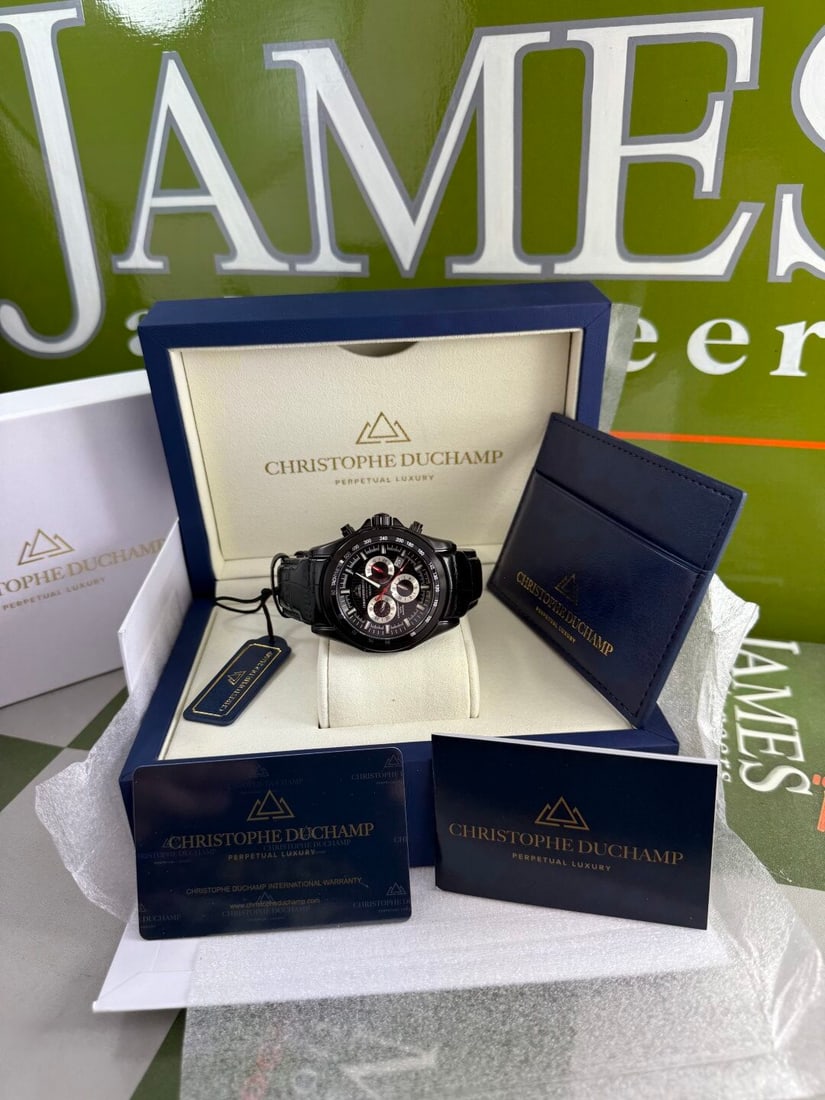 Christophe Duchamp Volcn Mens Chronograph Watch CD 7901-04 - 5