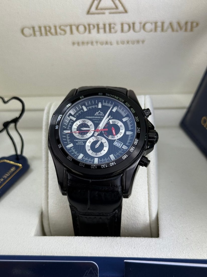 Christophe Duchamp Volcn Mens Chronograph Watch CD 7901-04 - 8