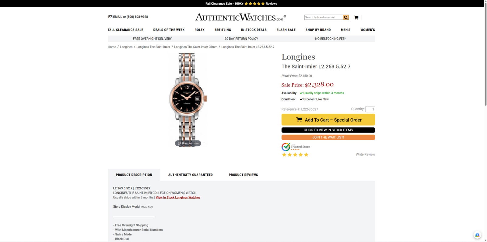 Longines Saint Imier Rare Automatic Rose Gold Edition - 6