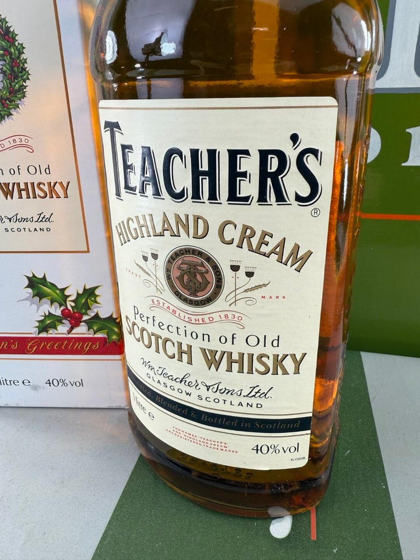Teachers Highland Cream 1990s Blended Scotch Whisky 700ml - 2
