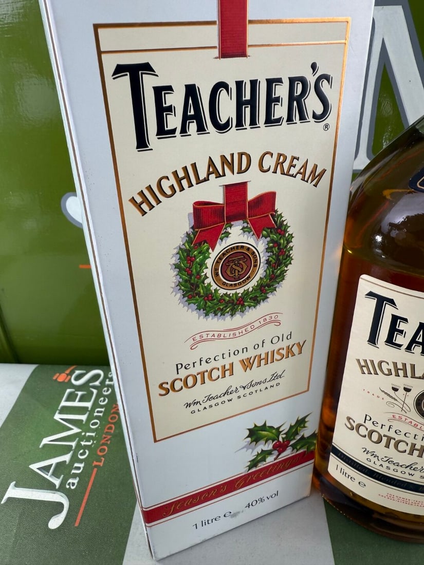 Teachers Highland Cream 1990s Blended Scotch Whisky 700ml - 4