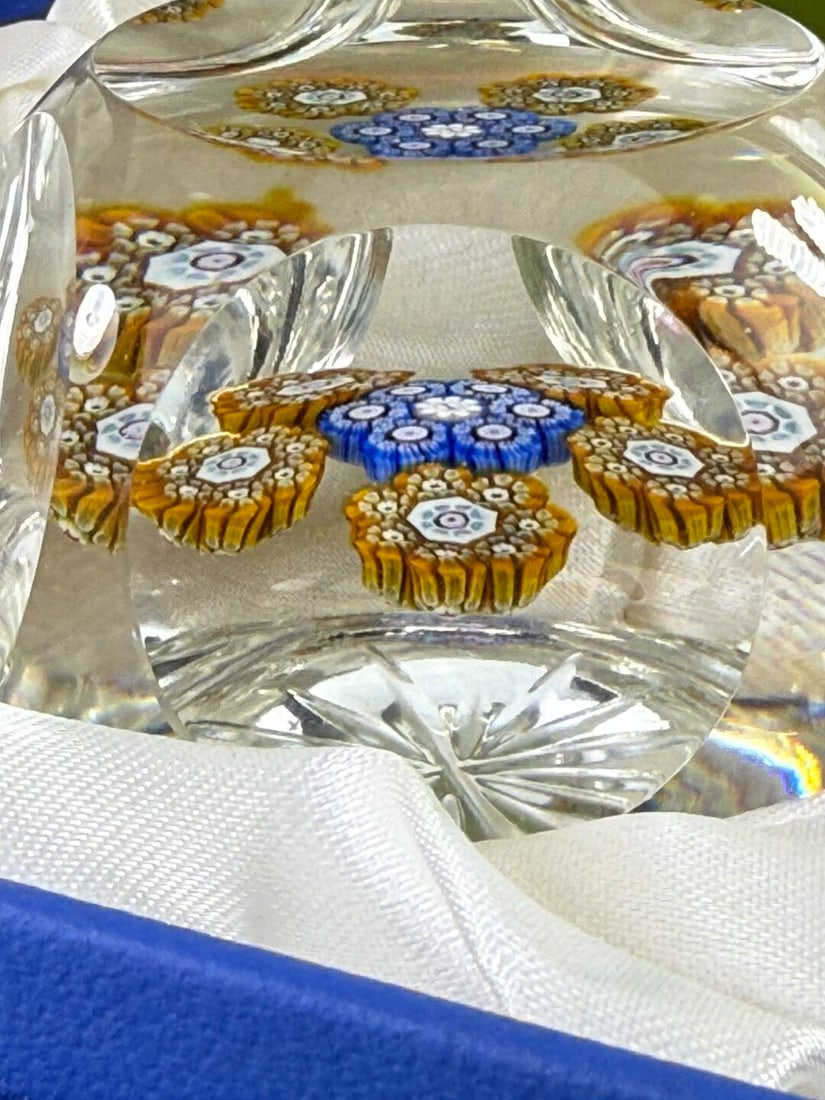 Vintage Scottish Glass Paperweight Circa 60/70`s - 4