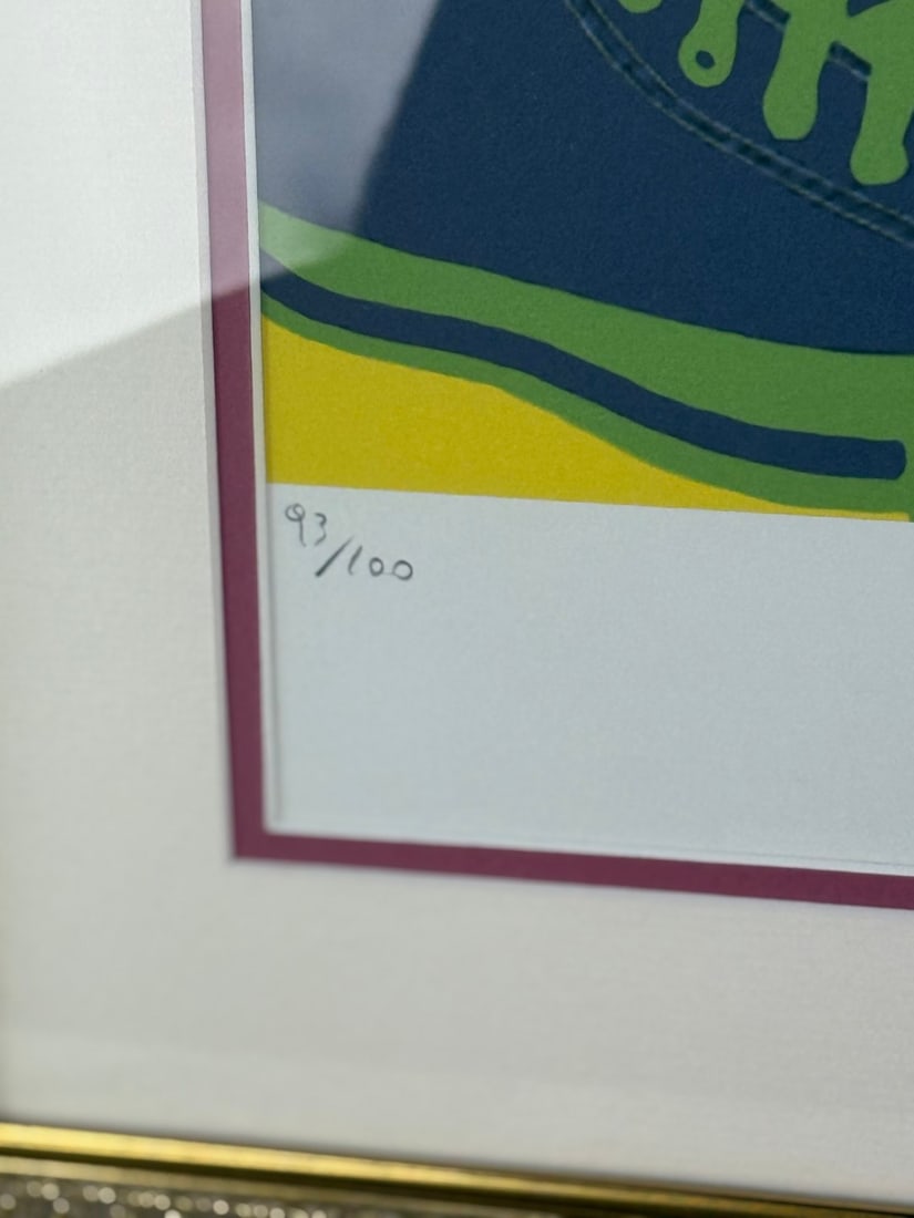 Andy Warhol-(1928-1987) Converse Numbered Lithograph #93/100 - 6