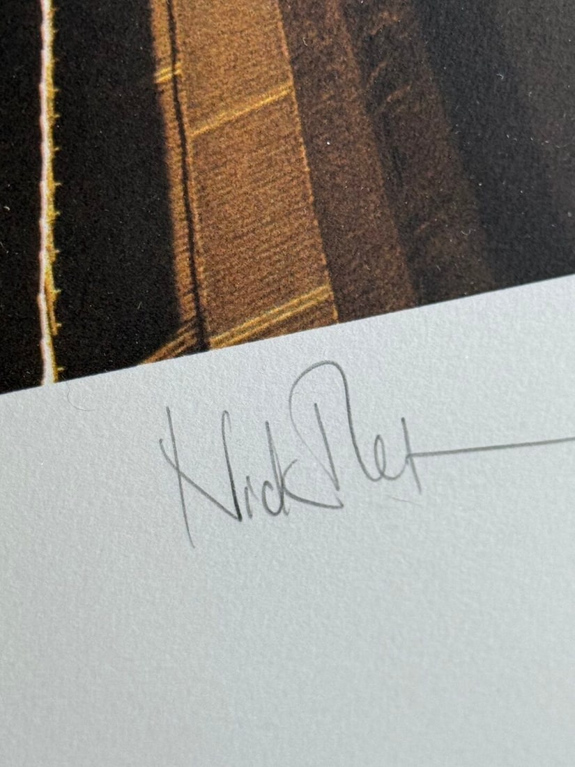 Pink Floyd `Animals` Silkcreen Ltd Edition 135/295 Worldwide Signed by Nick Mason & Storm Thorgeson. - 5