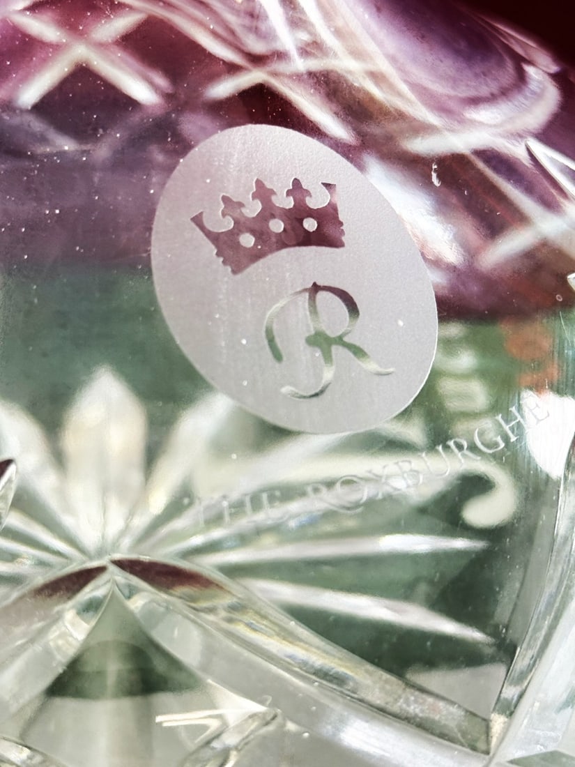 Cartier Paris Crystal Decanter -`The Roxburghe` Golfing Trophy Edition - 3