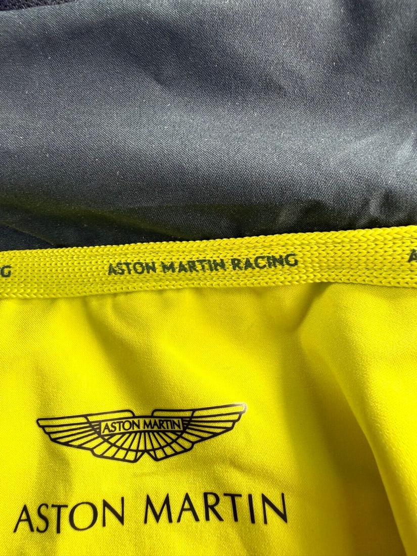 Aston Martin Official Merchandise Racing Waterproof Racing Paddock Jacket - 3