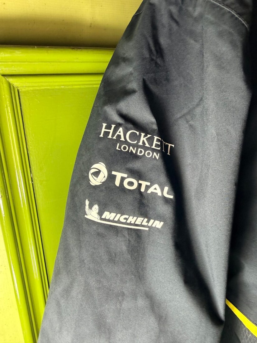 Aston Martin Official Merchandise Racing Waterproof Racing Paddock Jacket - 7