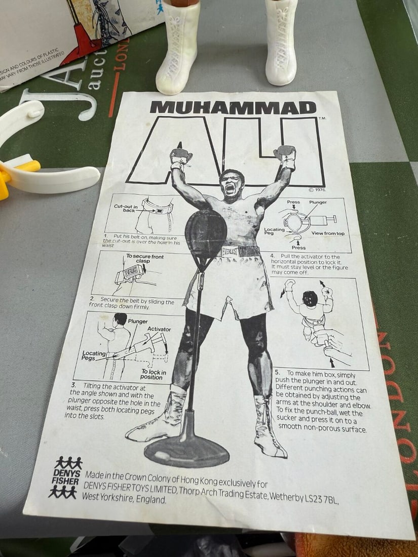 Denys Fisher-Original Vintage Muhammad Ali 1976 Boxing Interest. - 4