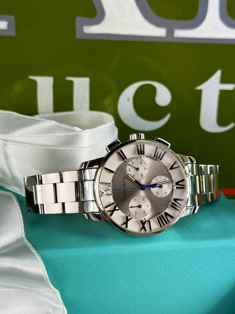 Tiffany & Co Atlas Chronograph Unisex Watch - 2
