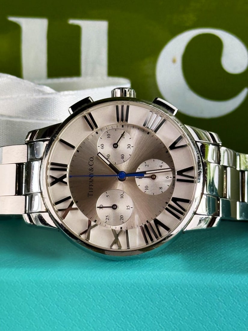 Tiffany & Co Atlas Chronograph Unisex Watch - 3